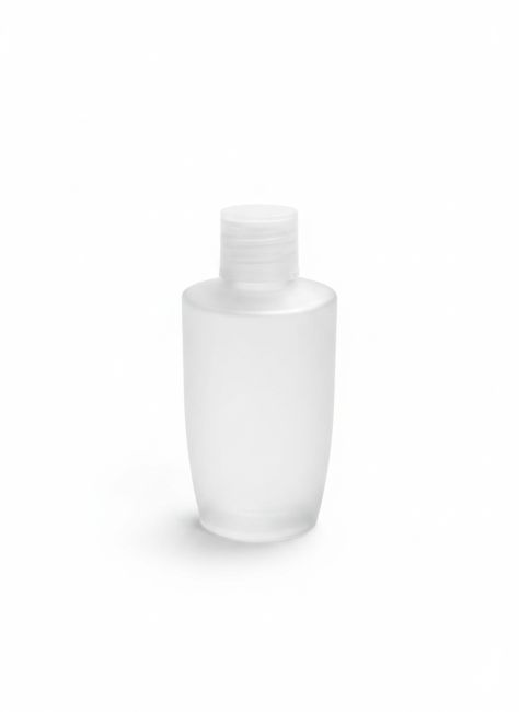 Flacon en verre givré avec bouchon 50ML chez Arabesk