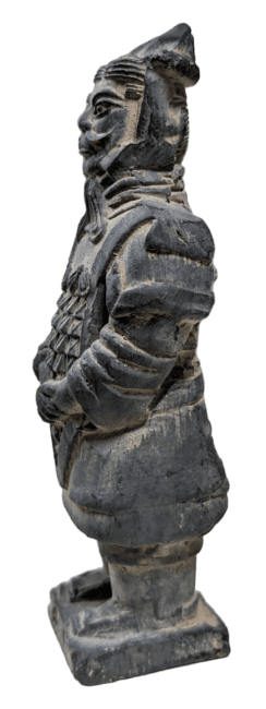 Statue Noire en Terracotta Général 12cm chez Arabesk|cz
