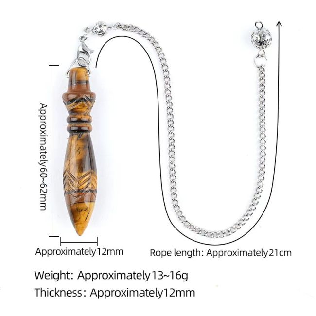 Pendule de Thot Cristal de Roche A chez Arabesk|cz