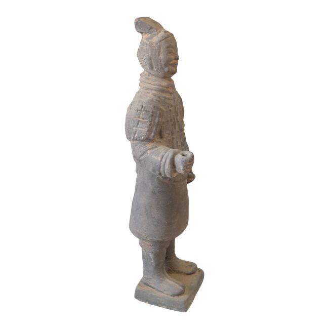 Statue Noire Guerriers avec Armure en Terracotta 25cm chez Arabesk|cz
