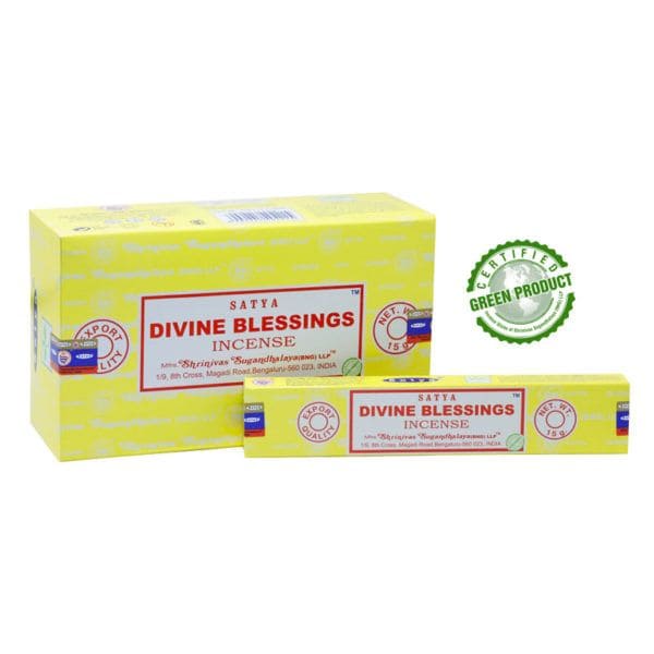 Encens Satya Divine Blessing Masala 15g chez Arabesk
