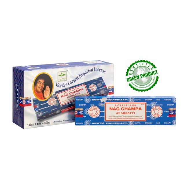Encens Satya Sai Baba Nag Champa 100g chez Arabesk