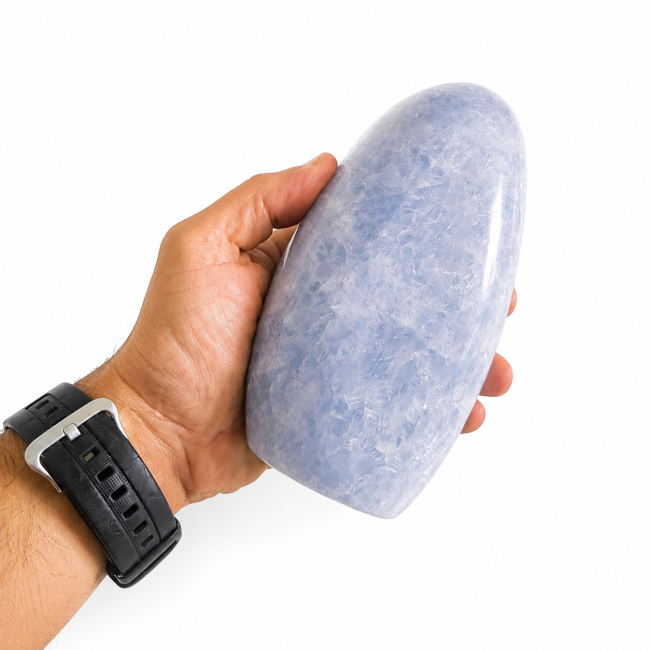 Calcite bleue poli 1.420 kg chez Arabesk|cz