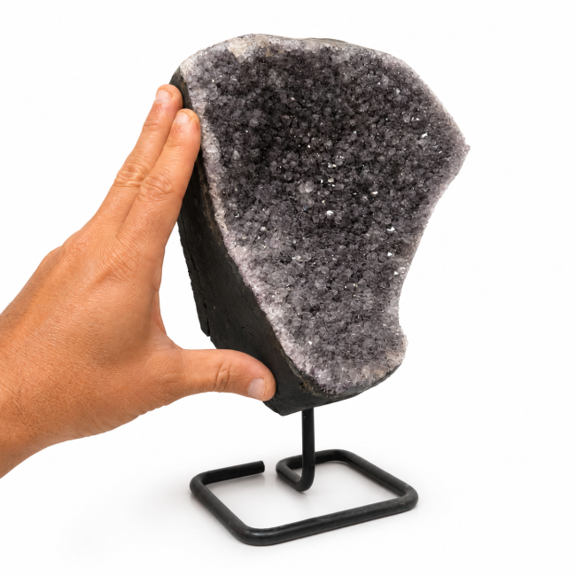 Géode améthyste Brésil A sur socle 5.1 kg chez Arabesk|cz