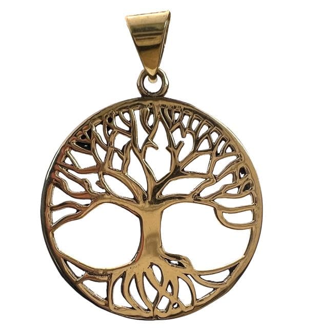 Pendentif Bronze  Arbre de vie 3.5cm chez Arabesk