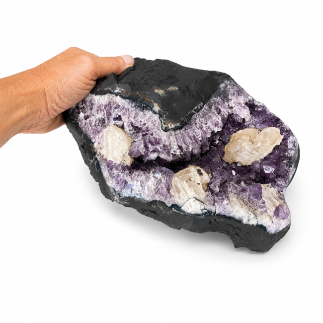 Géode améthyste Brésil A sur socle 7.7 kg chez Arabesk|cz
