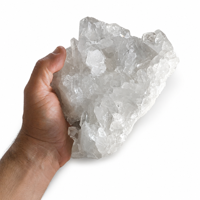 Druse cristal de roche 2.50kg chez Arabesk|cz
