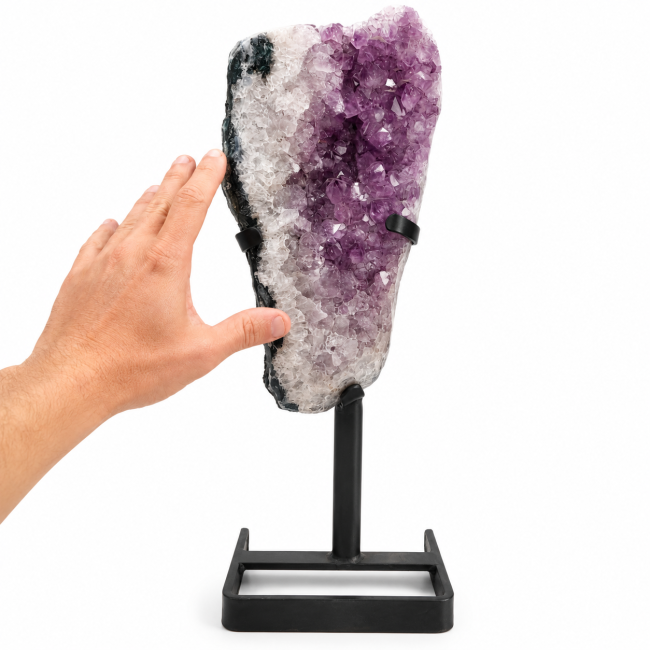 Géode améthyste Brésil A sur socle 7.2 kg chez Arabesk|cz