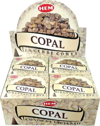 Encens hem copal cones chez Arabesk