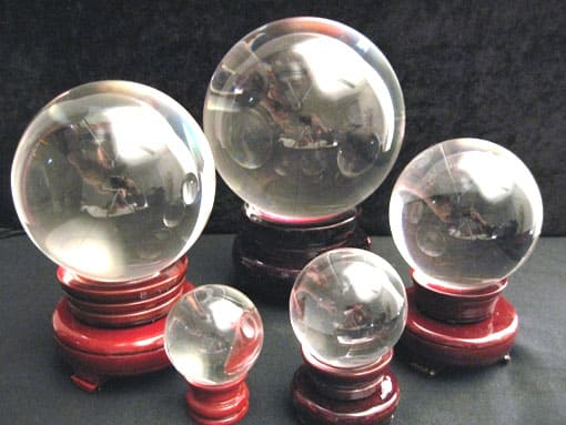Boule de cristal 8cm chez Arabesk