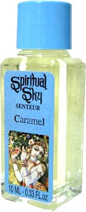 Pack de 6 huiles parfumées spiritual sky caramel 10ml chez Arabesk