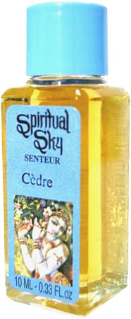 Pack de 6 huiles parfumées spiritual sky bois de cèdre 10ml chez Arabesk