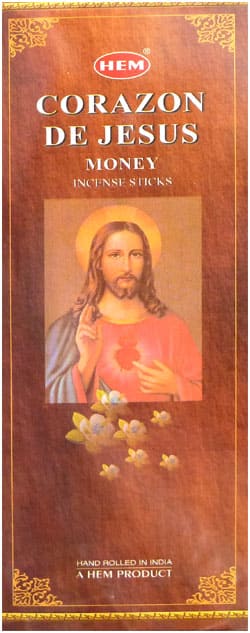 Encens hem Sacré coeur de Jesús hexa 20g chez Arabesk