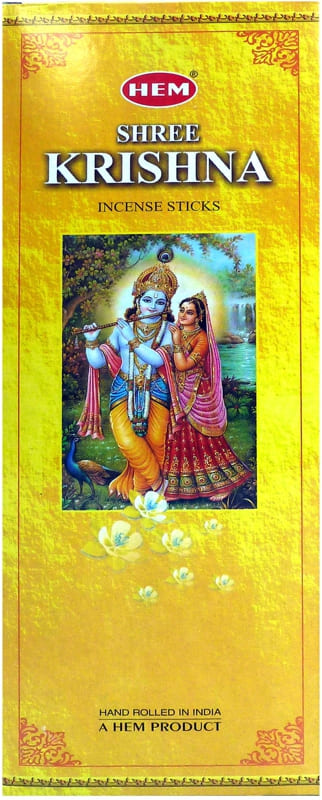 Encens Hem Krishna Hexa 20g chez Arabesk