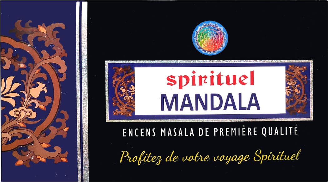 Encens sri durga Spiritual Mandala 15g chez Arabesk