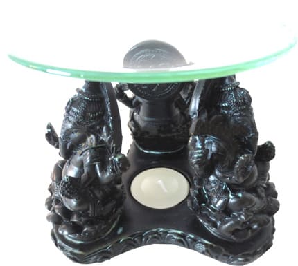 Brûleur 3 ganesh noir chez Arabesk