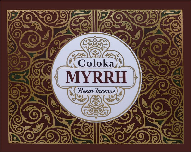 Encens résine Goloka Myrrhe 30g chez Arabesk