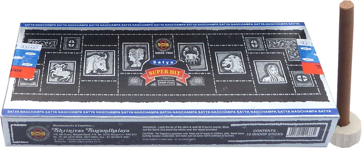 Encens Satya Super Hit Dhoop Sticks 24g chez Arabesk|cz
