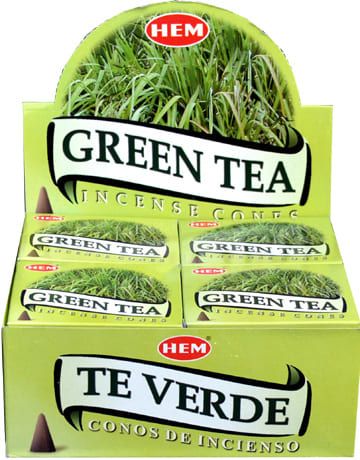 Encens hem thé vert cones chez Arabesk