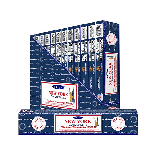 Encens Satya New York Masala 15g chez Arabesk
