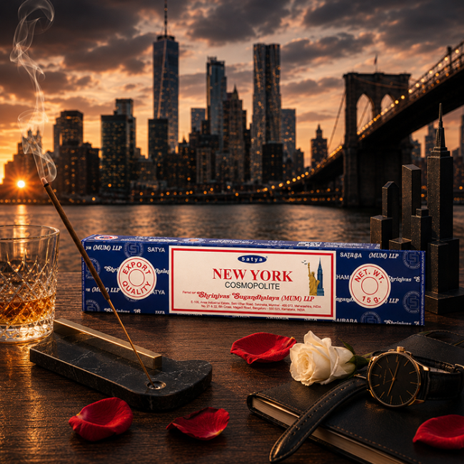 Encens Satya New York Masala 15g chez Arabesk|cz