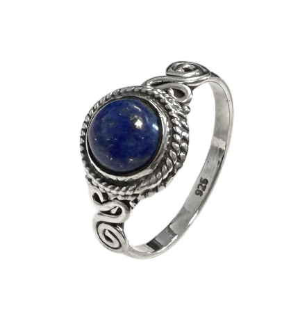 Bague Argent 925 Lapis Lazuli AA T58 chez Arabesk