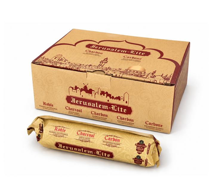 Charbon Jerusalem Lite Qualité Supérieure 33 mm – 100 Pastilles chez Arabesk|cz