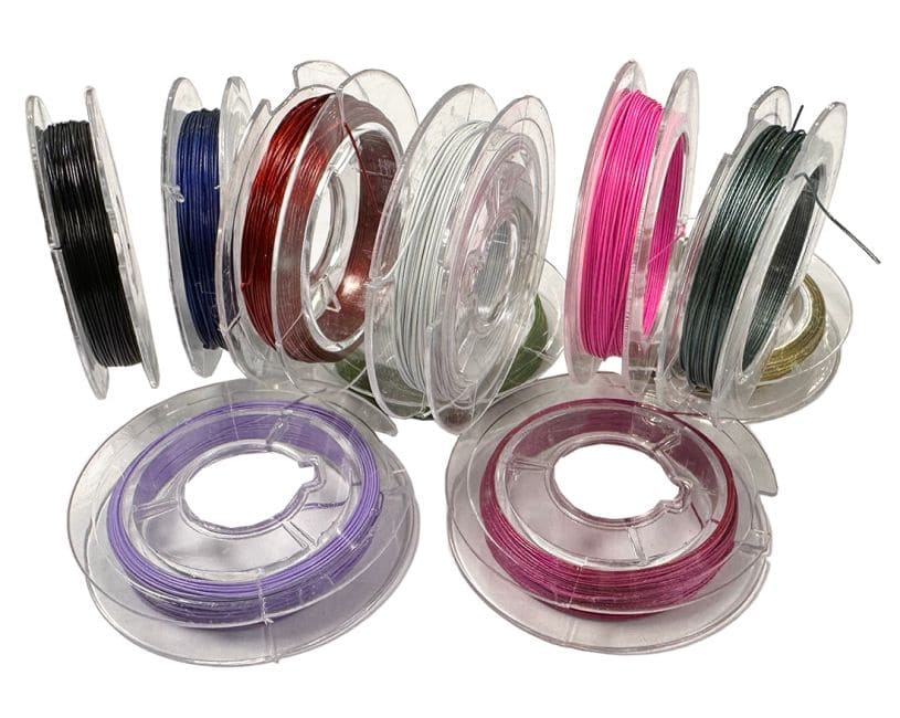 Fil en Acier Inoxydable pour Bijoux 0.38mm 10m x10 chez Arabesk