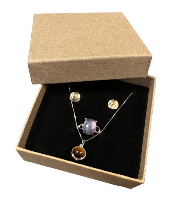 Boite Cadeau pour Bijoux en Carton Kraft  9cm x10 chez Arabesk|cz