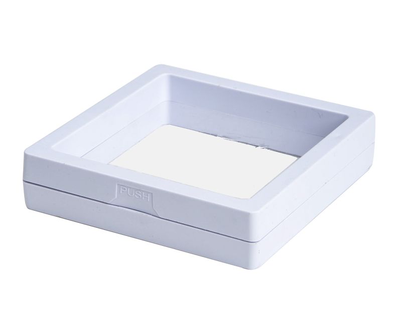 Boite Cadre Blanche pour Bijoux 9cm x10 chez Arabesk