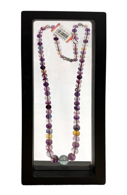 Boite Cadre Noire pour Bijoux 23cm x10 chez Arabesk|cz