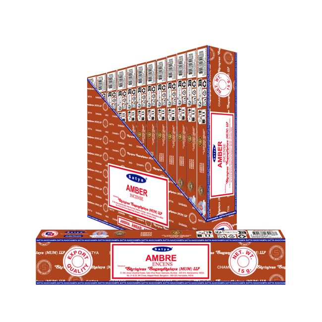 Encens Satya Ambre Masala 15g chez Arabesk