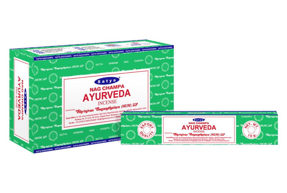 Encens Satya Ayurveda Masala 15g chez Arabesk