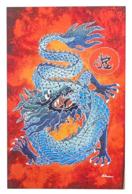 Batik dragon petit modèle 45x65 cm chez Arabesk|cz