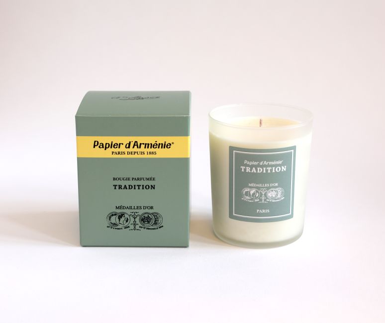 Bougie Papier d'Armenie 220g chez Arabesk