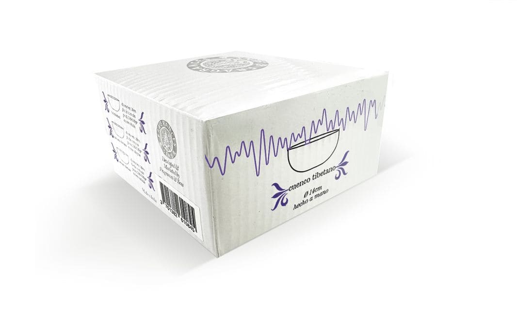 Bol chantant tibétain doré sans maillet 14cm chez Arabesk|cz