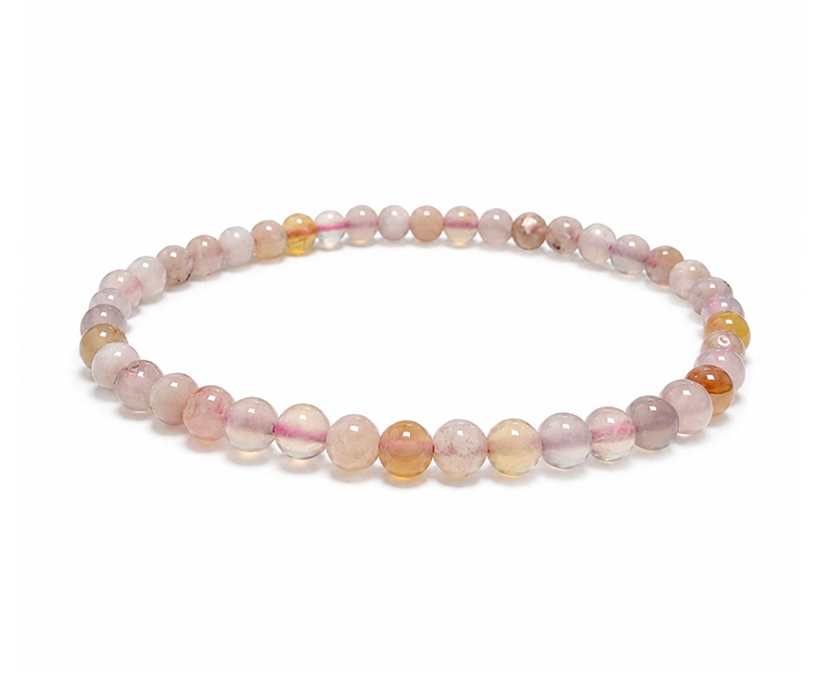 Bracelet Agate Fleur de Cerisier A perles 4-5mm chez Arabesk