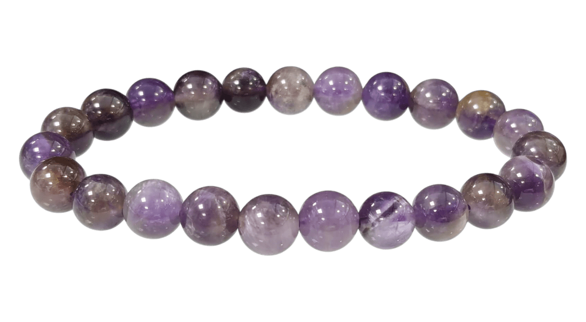 Bracelet Améthyste AB perles 7.5-8.5mm chez Arabesk