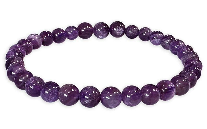 Bracelet Améthyste Uruguay A perles 5.5-6.5mm chez Arabesk