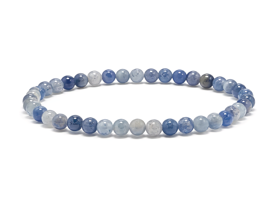 Bracelet Aventurine Bleue A perles 4-5mm chez Arabesk