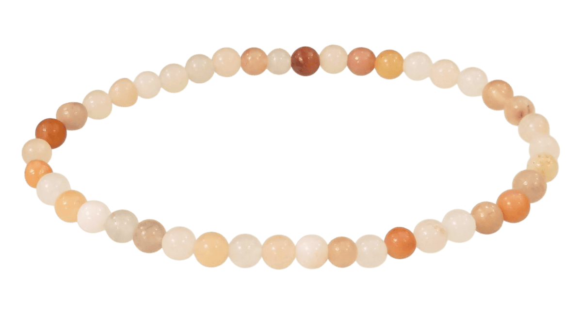 Bracelet Aventurine Pêche A perles 4mm chez Arabesk