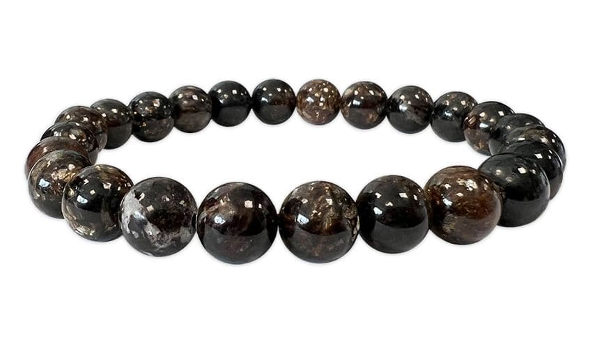 Bracelet Biotite A perles 8mm chez Arabesk