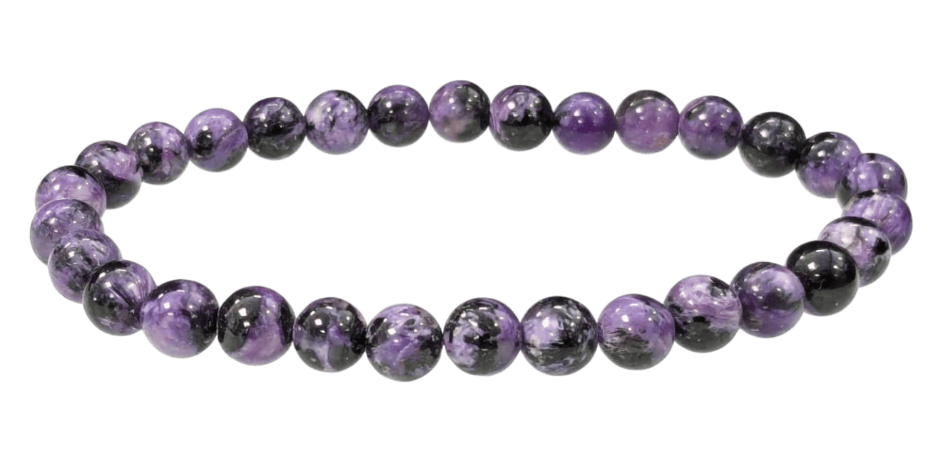 Bracelet Charoïte AA+ perles 6-7mm chez Arabesk