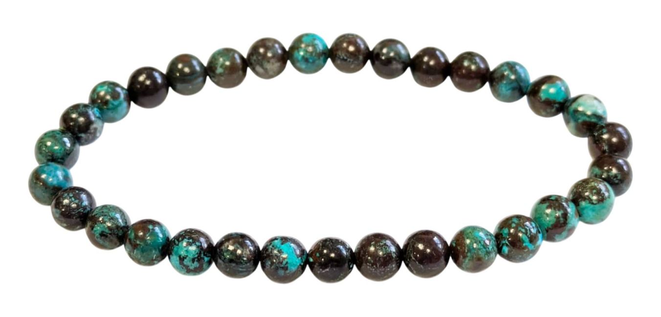 Chrysocolle du Congo AA perles 6-7mm chez Arabesk