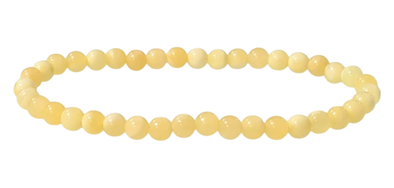 Bracelet Calcite Orange A perles 4-5mm chez Arabesk