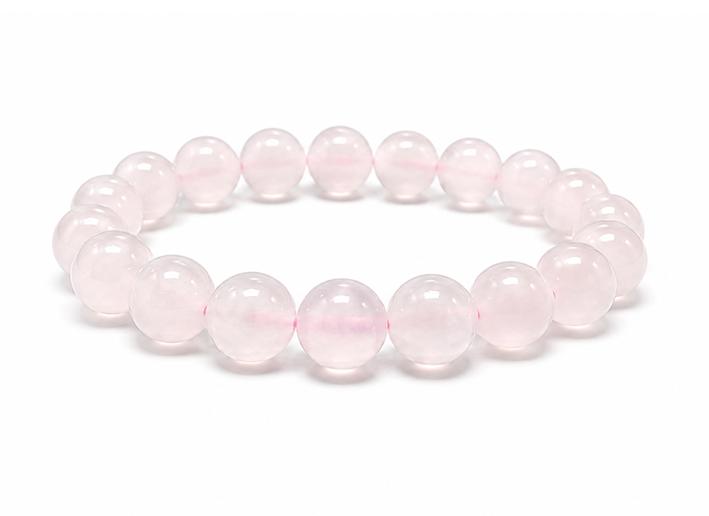 Bracelet Calcite Rose AA perles 10mm chez Arabesk