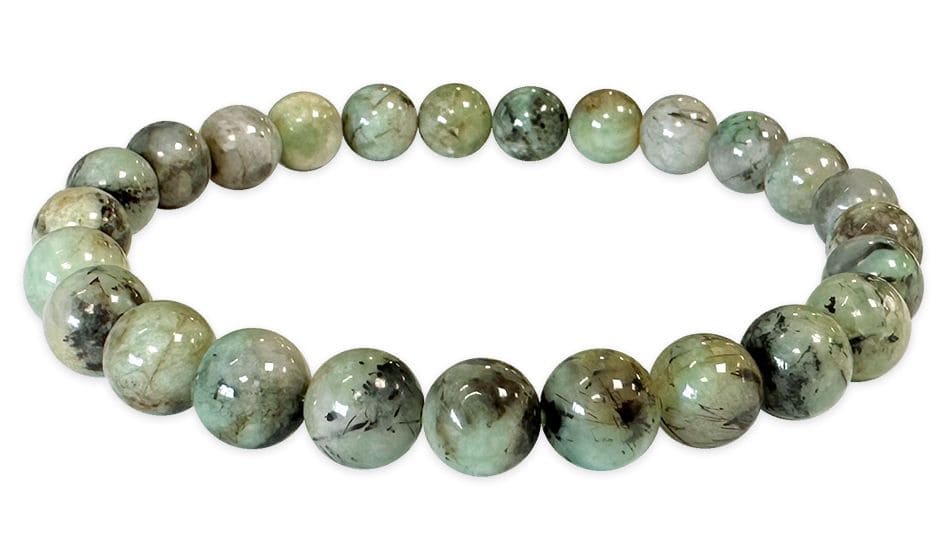 Bracelet  Emeraude A perles 7.5-8.5mm chez Arabesk