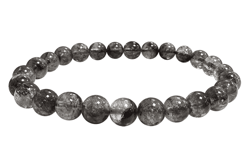 Bracelet Cristal Herkimer A perles 7-8mm chez Arabesk