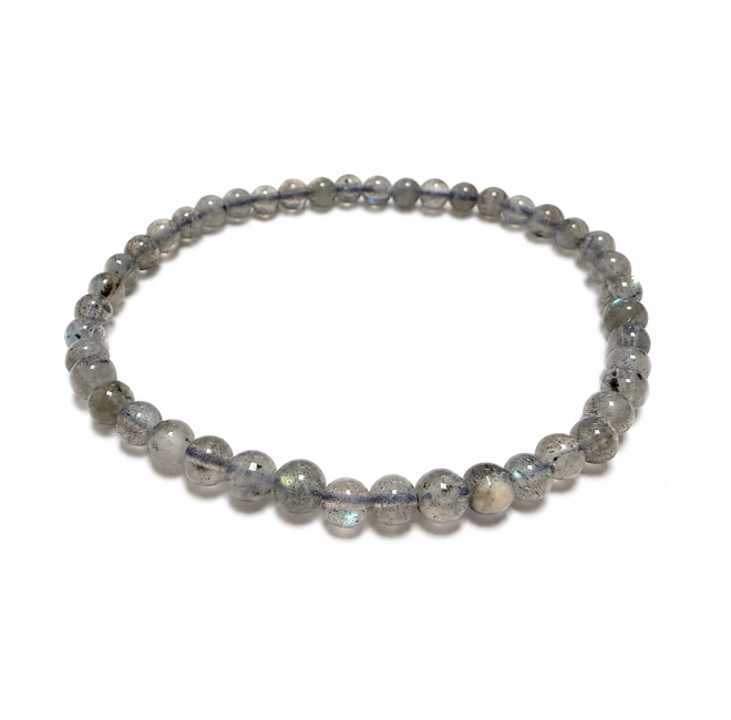 Bracelet Labradorite A Perles 4-5mm chez Arabesk|cz