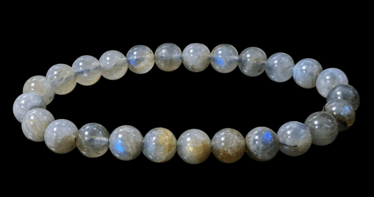 Bracelet Labradorite A perles 7-8mm chez Arabesk|cz